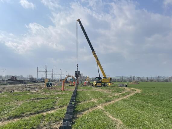 Podzemní těsnicí stěna