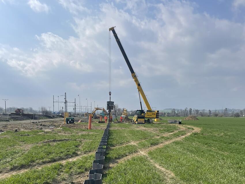 Podzemní těsnicí stěna