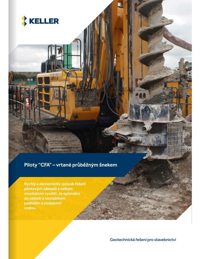 Piloty CFA